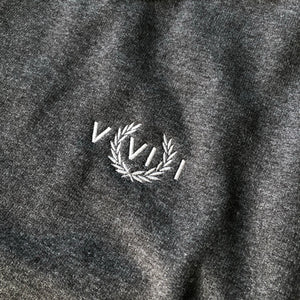 561 Sweatshirt Crewneck Numeral Charcoal Heather/White