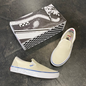 Vans Skate Slip On Off White
