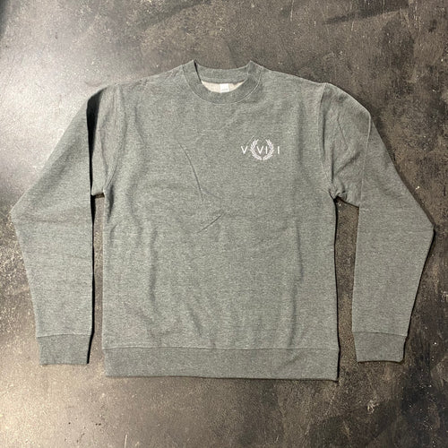 561 Sweatshirt Crewneck Numeral Heather Grey/White