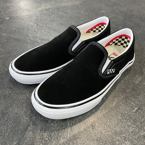 Vans Skate Slip On Black/White SALE