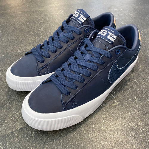 Nike SB Blazer Low GT PRM Midnight Navy SALE