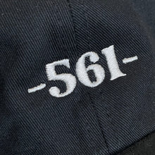 561 Hat Dad Cap Port Logo Black/White