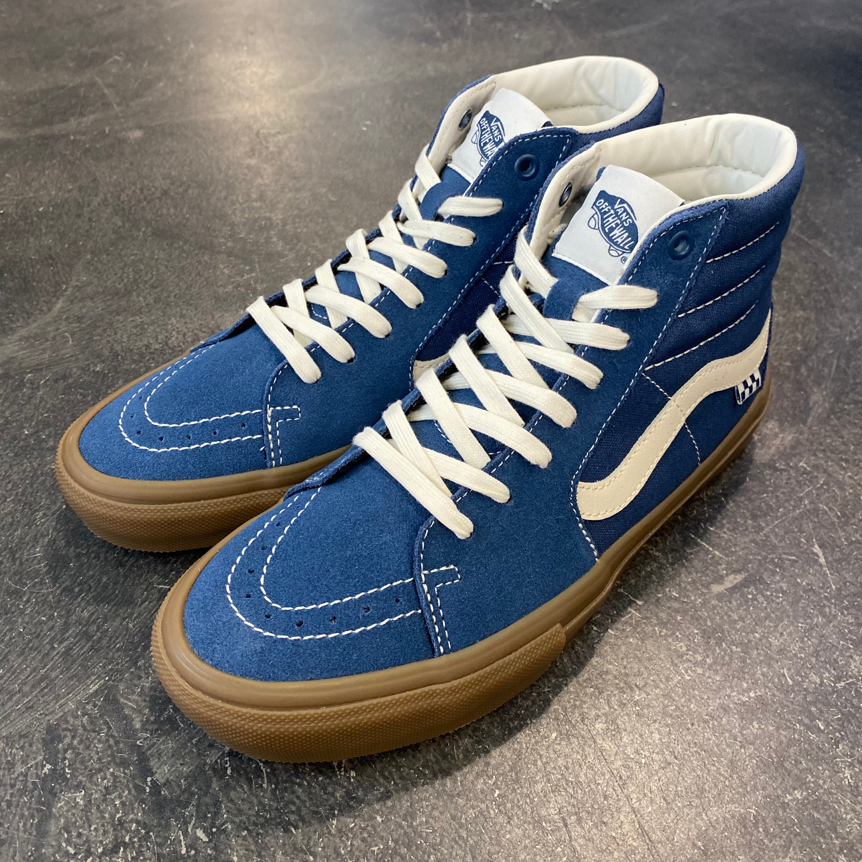 Denim high top top vans
