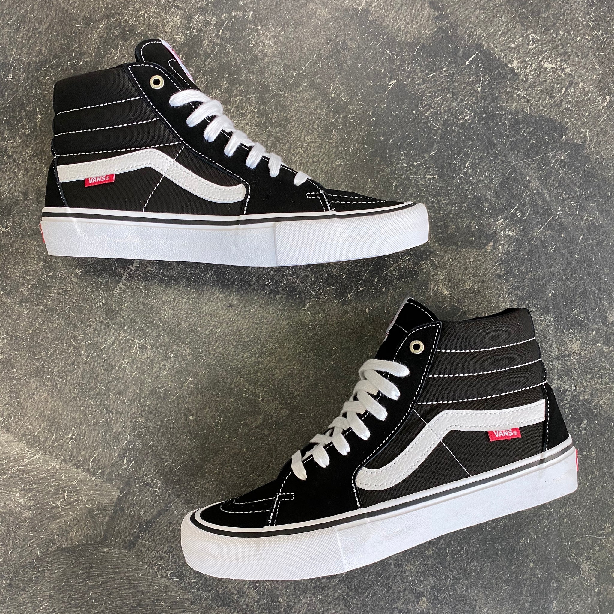 Vans Sk8 Hi Pro - Black/White