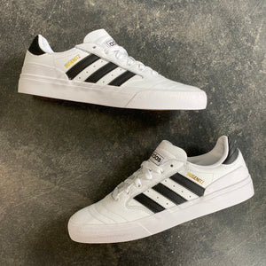 Adidas Busenitz Vulc 2 White/Black Leather