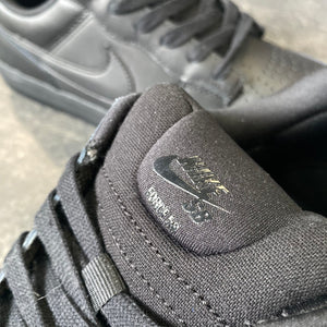 Nike SB Force 58 Premium Black Leather SALE