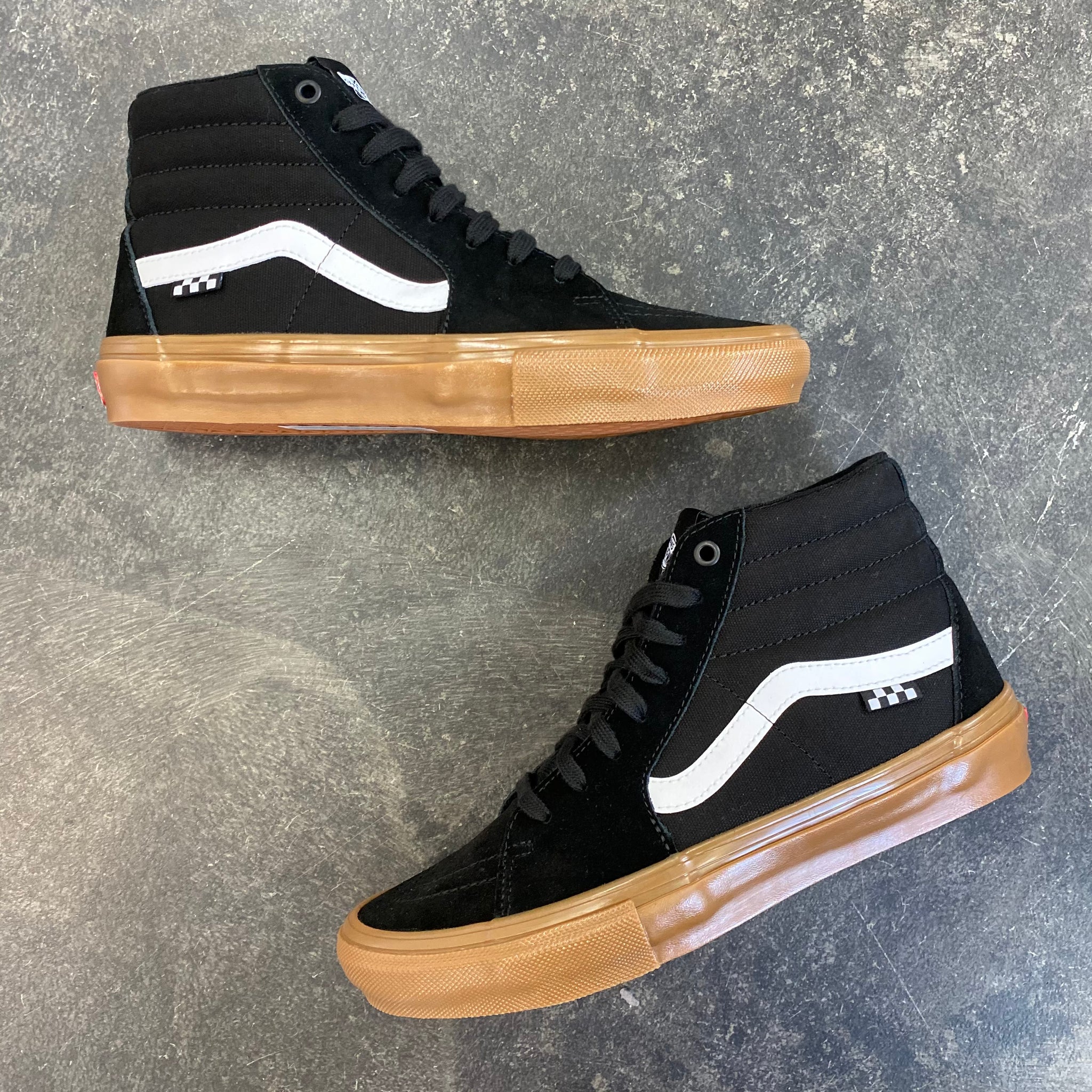 Vans hi sales black gum