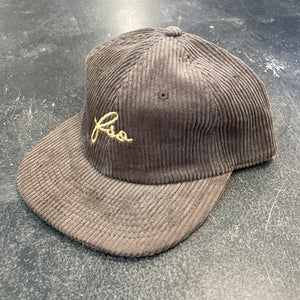561 Hat Cord Unstructured FSO Script Walnut/Gold