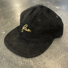 561 Hat Cord Unstructured FSO Script Black/Gold