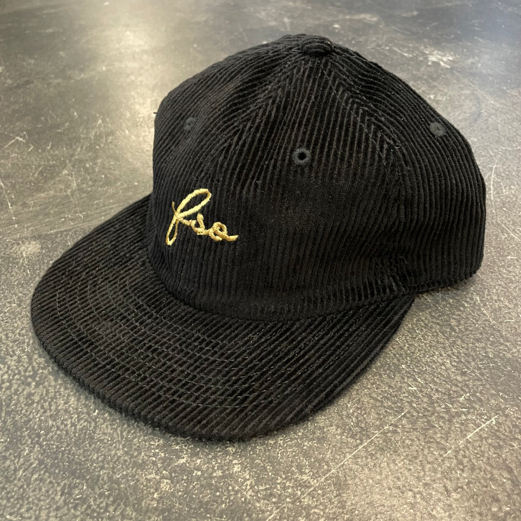 561 Hat Cord Unstructured FSO Script Black/Gold
