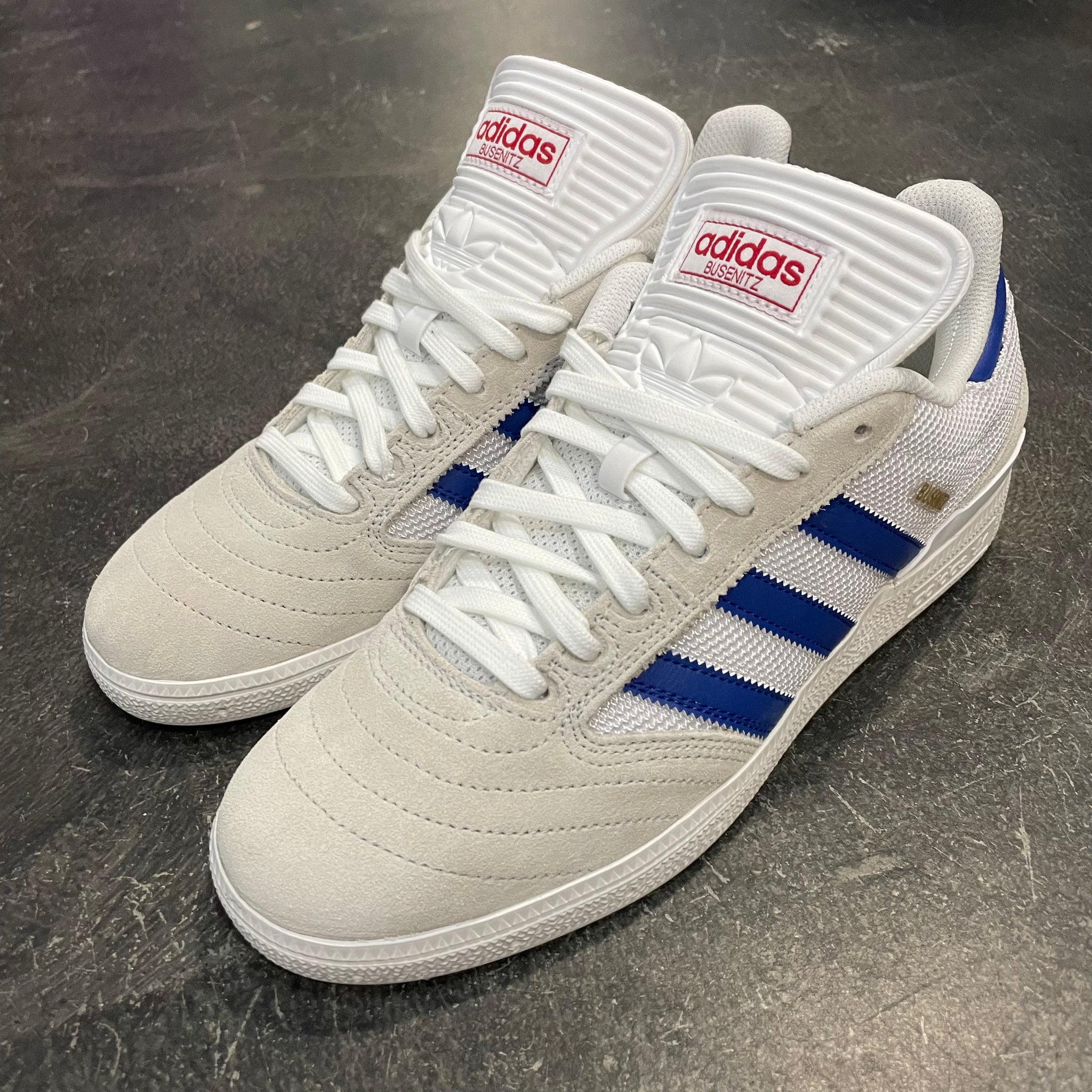 Adidas Busenitz Crystal White Blue 561 Skate