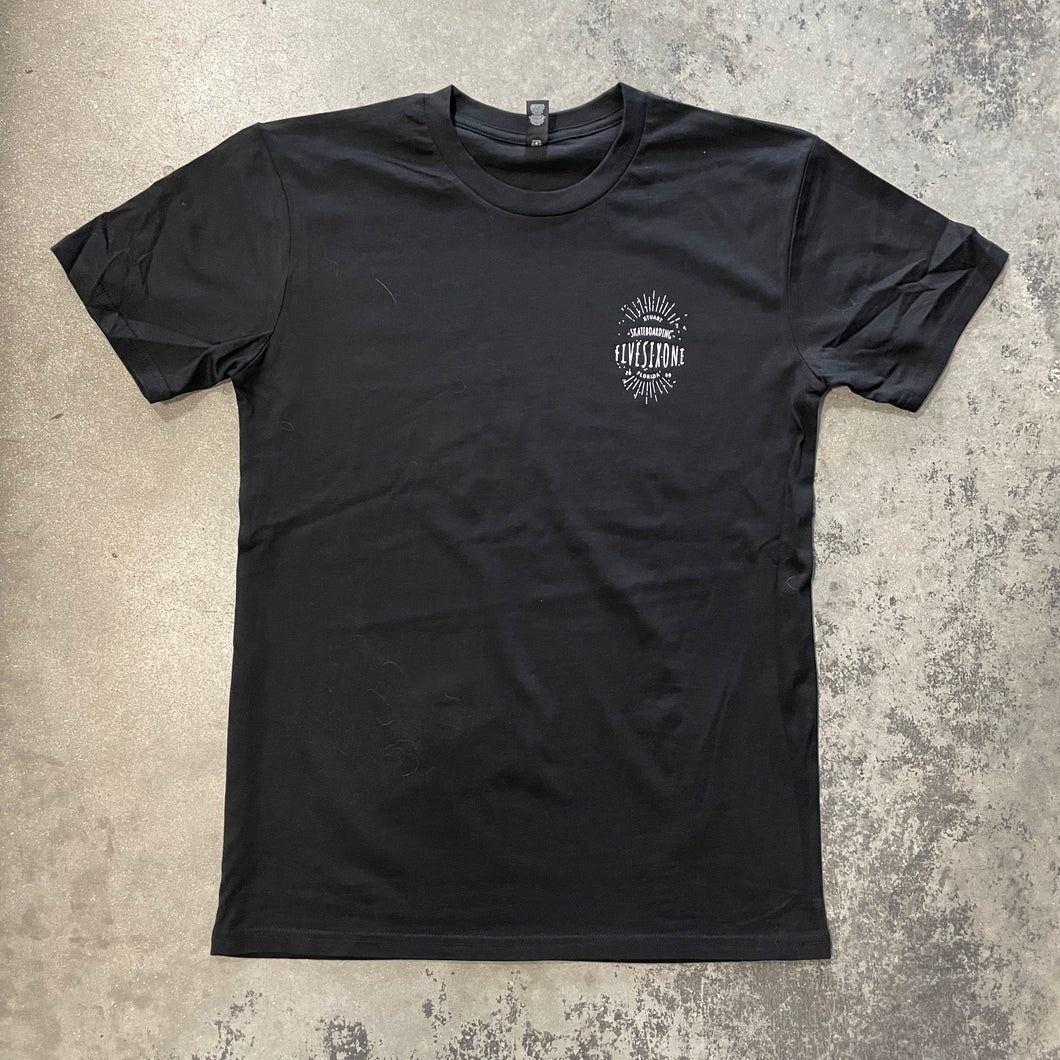 561 T-Shirt Badge Black/White