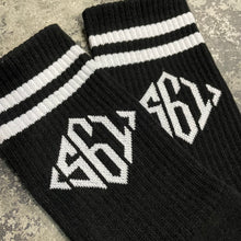 561 Socks Diamond Monogram Logo