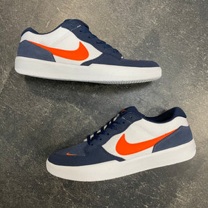 Nike SB Force 58 Midnight Navy/Safety Orange SALE
