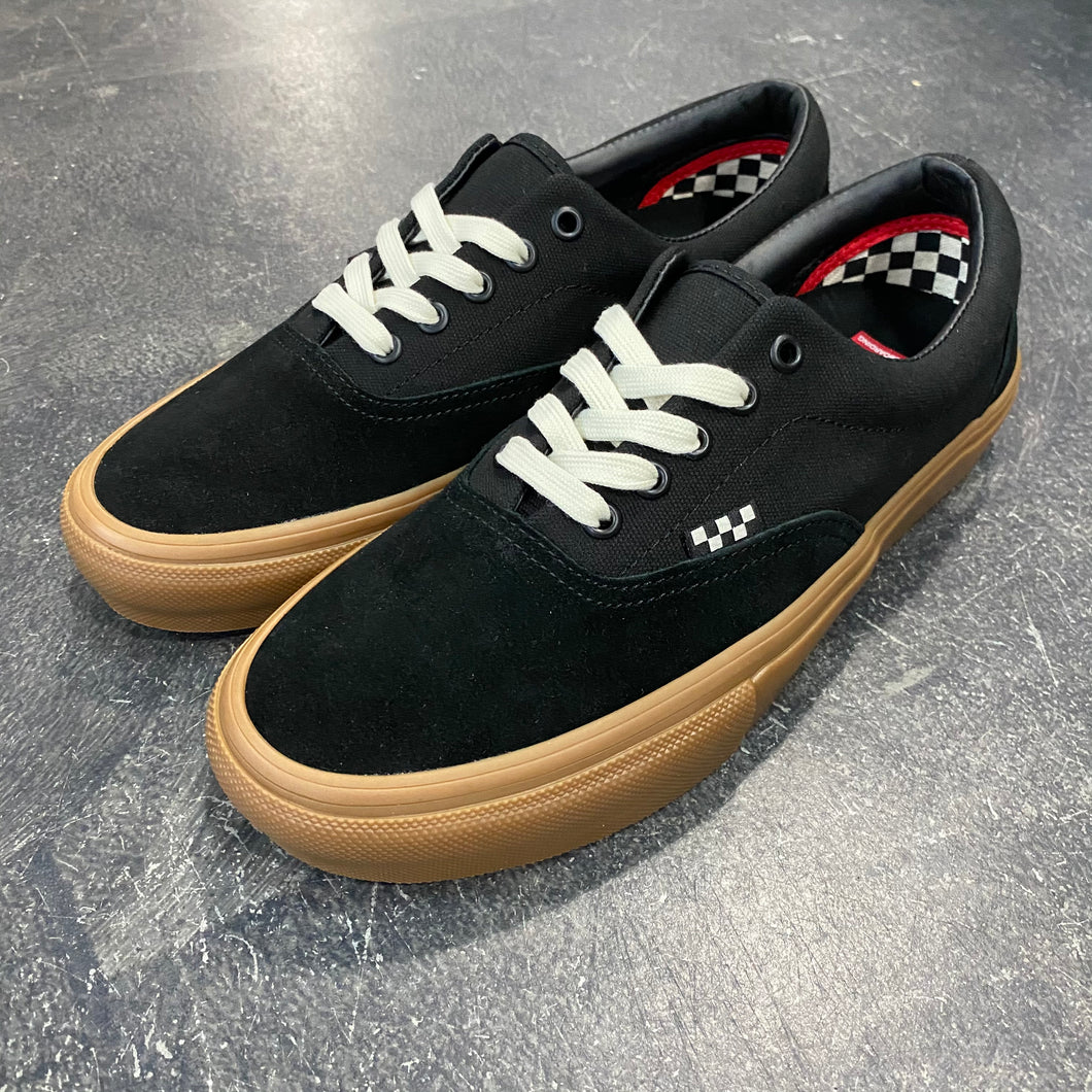Vans era black gum sole hotsell