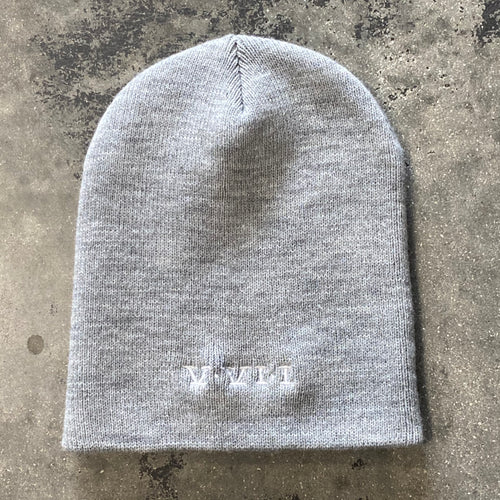 561 Beanie Simple Roman Heather Grey