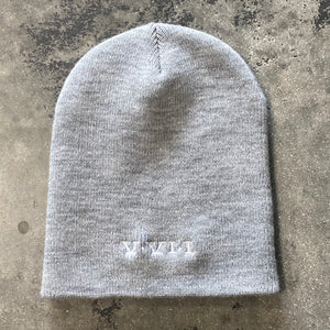 561 Beanie Simple Roman Heather Grey