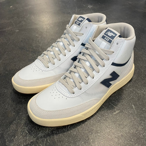 New Balance Numeric 440 High White/Grey/Navy SALE