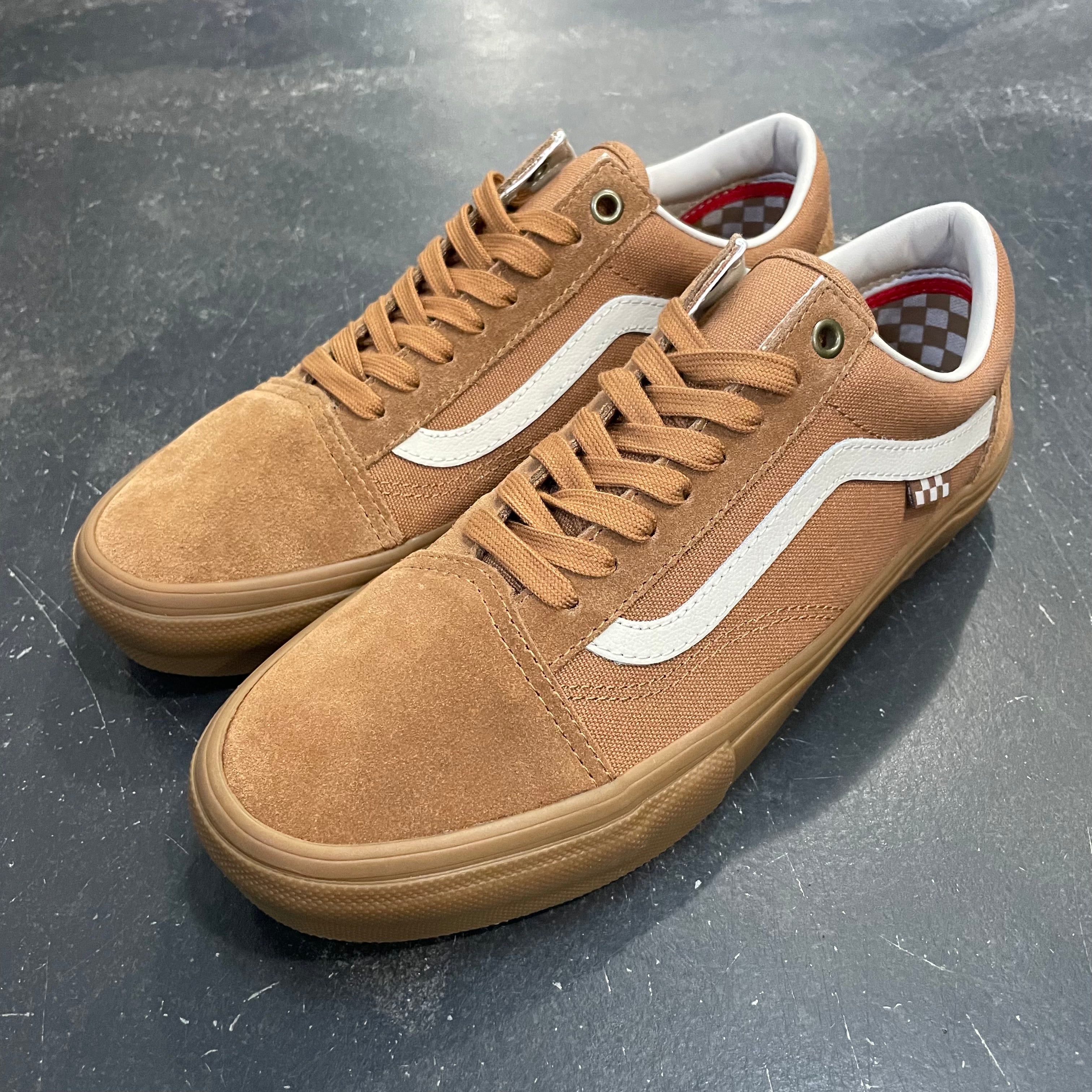 Uskyldig ortodoks ironi Vans Skate Old Skool Light Brown/Gum – 561 Skate