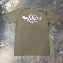 561 T-Shirt Genuine Heather Moss/White