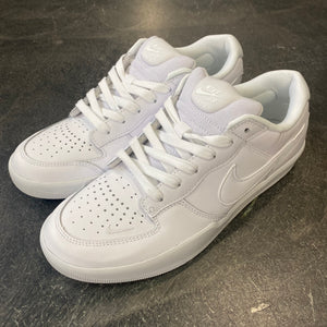 Nike SB Force 58 Premium Leather White/White/White