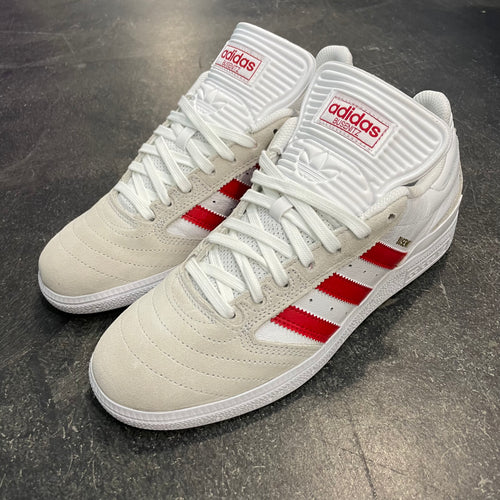 Adidas Busenitz White/Scarlet