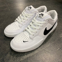 Nike SB Force 58 PRM Leather White/Black SALE