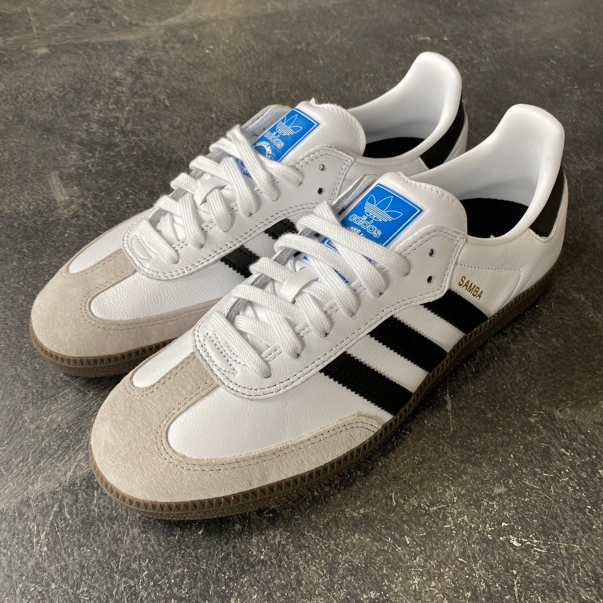 Adidas Samba ADV White/Black/Gum – 561 Skate