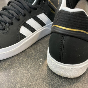 Adidas Tyshawn Black Leather/White/Gold