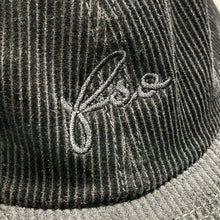 561 Hat Cord Unstructured FSO Script Black/Black