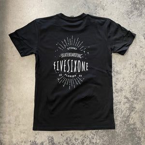 561 T-Shirt Badge Black/White